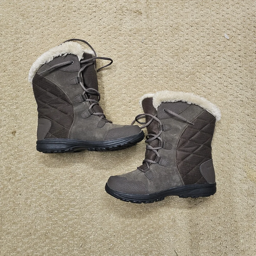 Columbia Ice Maiden II Brown Boots - Women sz 8.5 - Picture 2 of 7